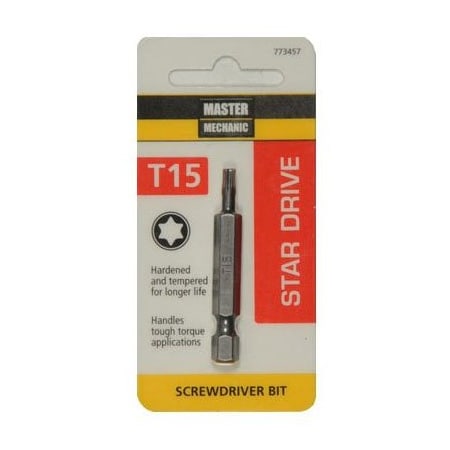 MM Torx 15 2 Screw Bit